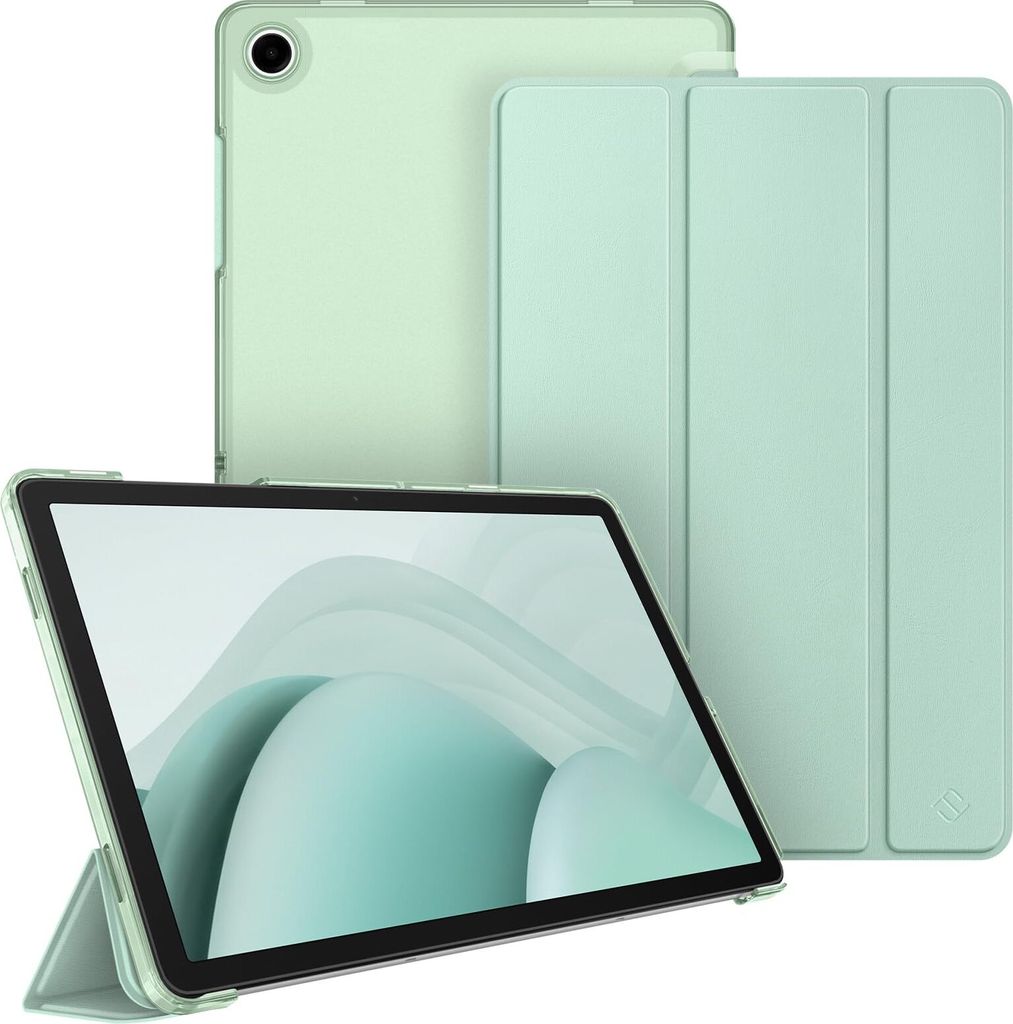 Fintie Hülle für Samsung Galaxy Tab A11+ Plus 11" 2025 / Tab A9+ Plus 11 Zoll 2023 Tablet, Ultradünn Schutzhülle mit Translucent Rückseite Cov...