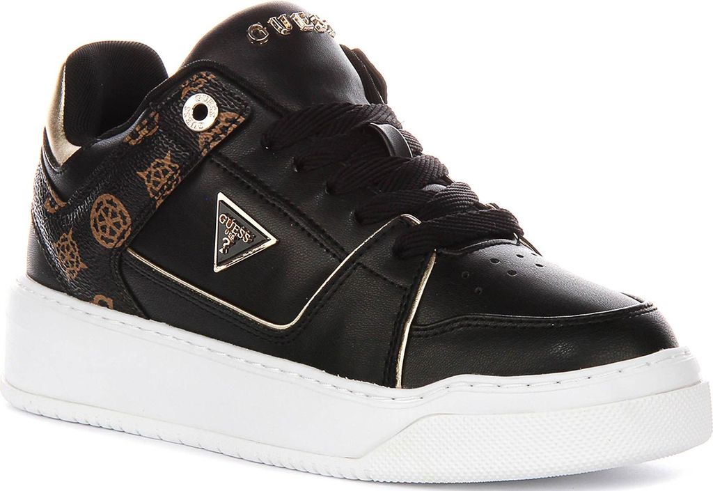 Guess Delove Sneakers für Damen in Schwarz – Größe 8 UK – 41 EU – 10 US / Schwarz