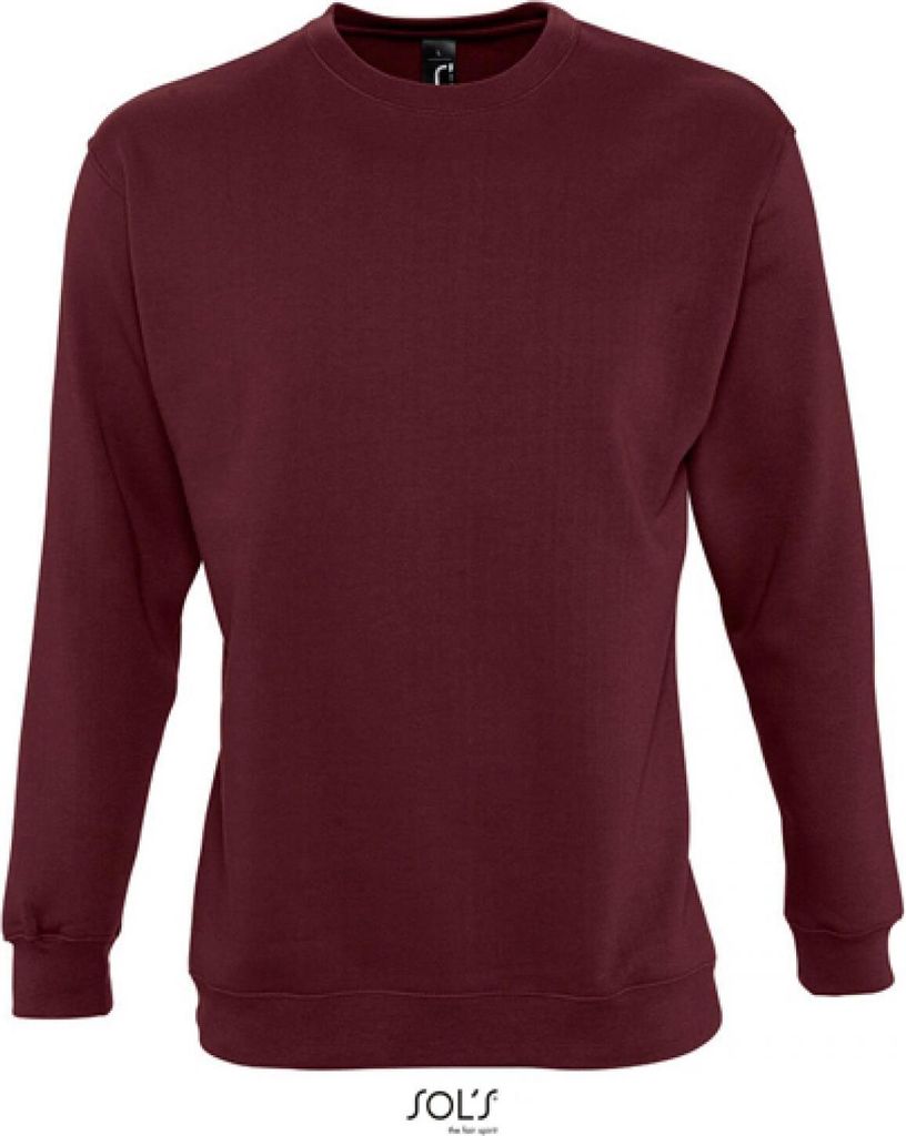 SOLs 13250 | Sweatshirt New Supreme / Pullover - Farbe: Burgundy - Größe: 3XL