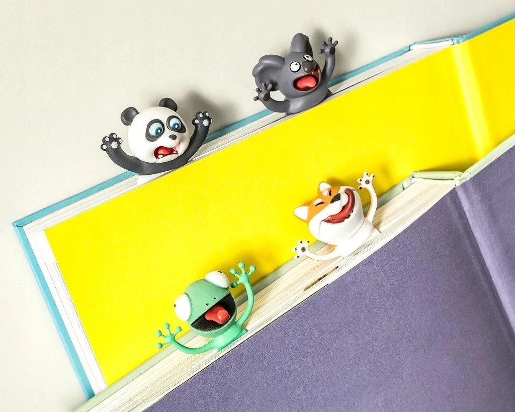 Marque-page Panda Master 3D - Idée Cadeau Originale pour Lecteurs