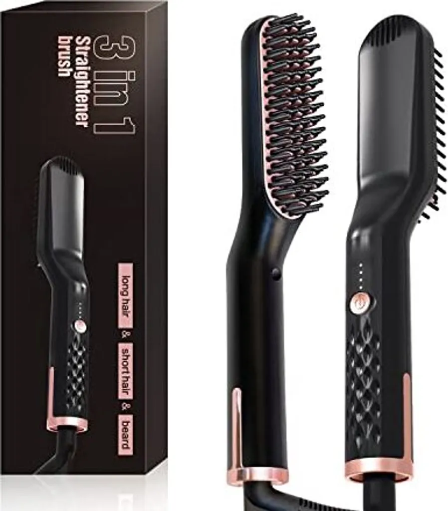 Piastra per barba uomo professionale con tecnologia MCH e ioni negativi