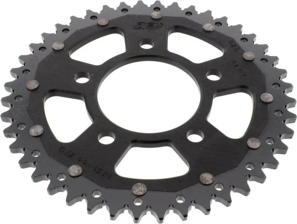 Couronne de transmission 44 dents pas 525 noir pour moto Honda CRF