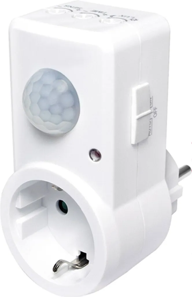 Q-Link Rivelatore di movimento PIR Plug-in-Bianco
