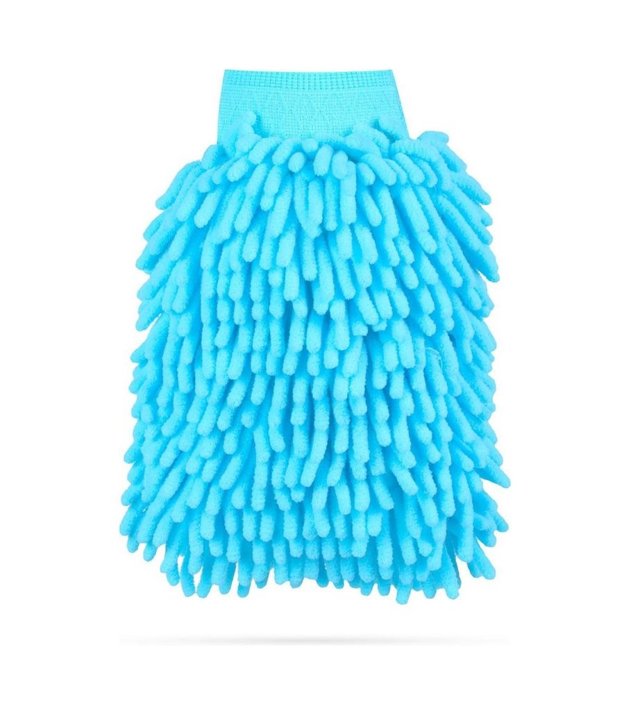 MNC - Autohandschuh - Mikrofaser Reinigungsschwamm - Autoschwamm - Waschhandschuh - Autowäsche - Reinigungsschwamm - 240 x 170 mm