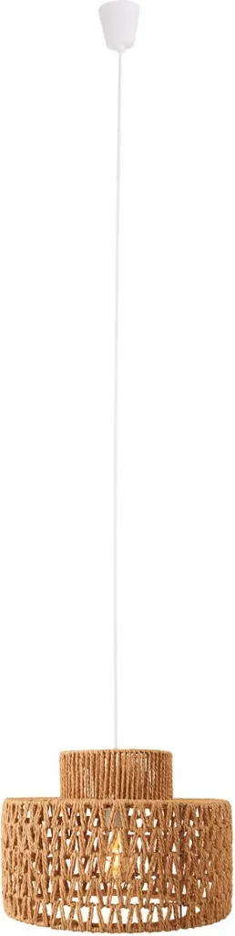 Lustre en papier blanc design RAFFLE suspension verticale 165 cm E27