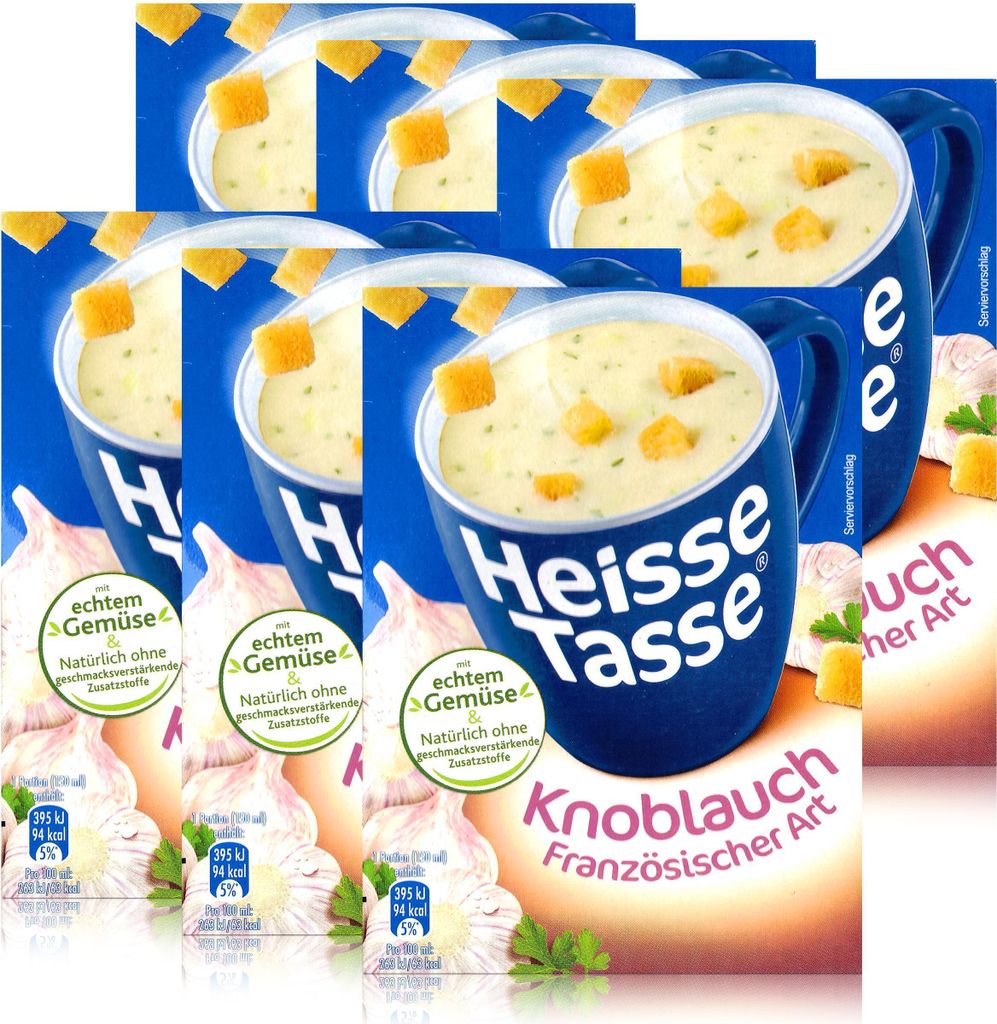 Heisse Tasse Knoblauch Französische Art mit Croûtons 3 Produktbild 