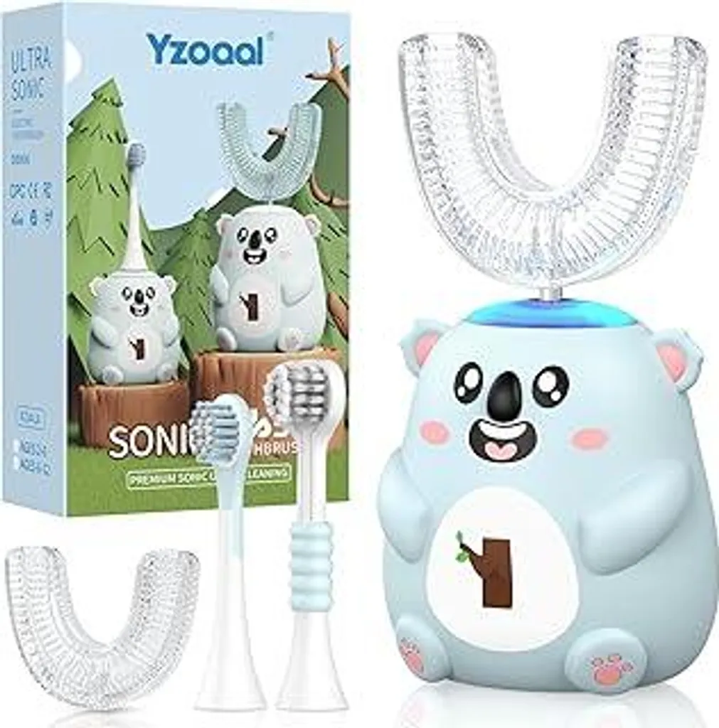 Spazzolino Koala Blu: Magia e Pulizia per Denti Bambini 2-6 Anni