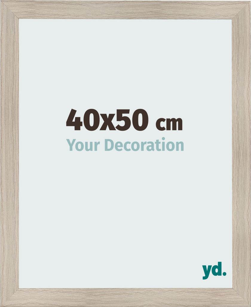 Bilderrahmen, 40x50 cm, Eiche Hell, MDF, Pisa