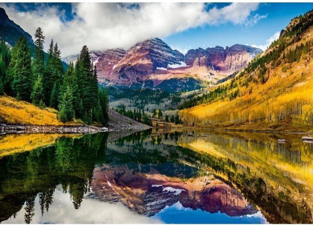 Puzzle Ravensburger 1000 Teile, Aspen Colorado Highlights, Für Erwachsene und Kinder ab 14 Jahren, Hochwertige Qualität