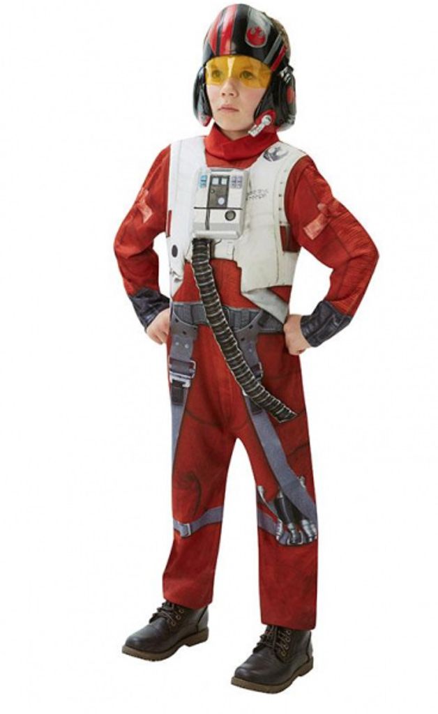 Rubie's 3620264 - EP7 X-Wing Fighter classic child, M, rot/weiß