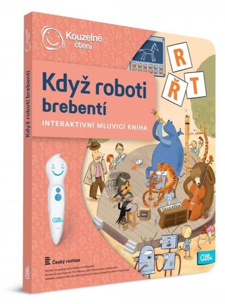 Kouzelné čtení Kniha Když roboti brebentí Obrázek produktu 