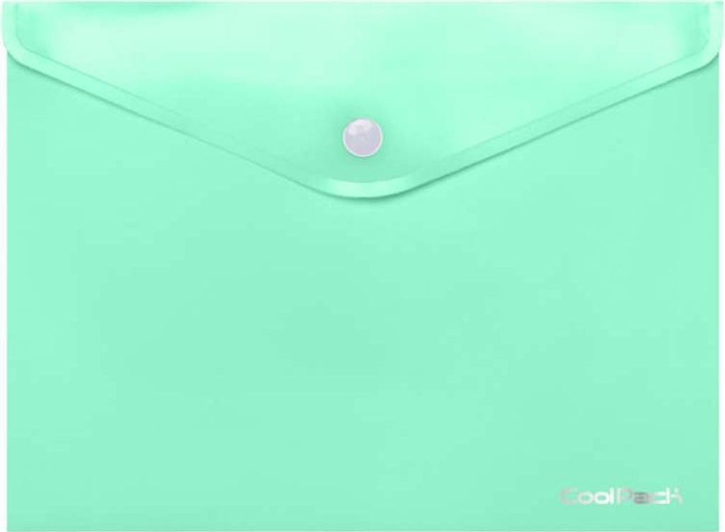 Koperta na dokumenty A4, miętowa