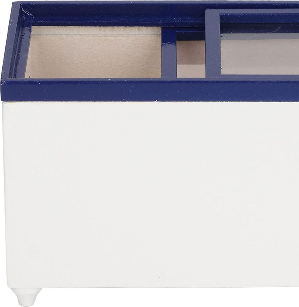 1/12 Puppenhaus-Kühlschrank, horizontal, bunt, Miniatur-Küchenkühlschrank, niedliches lebensechtes DIY-Dekorationszubehör, weiß