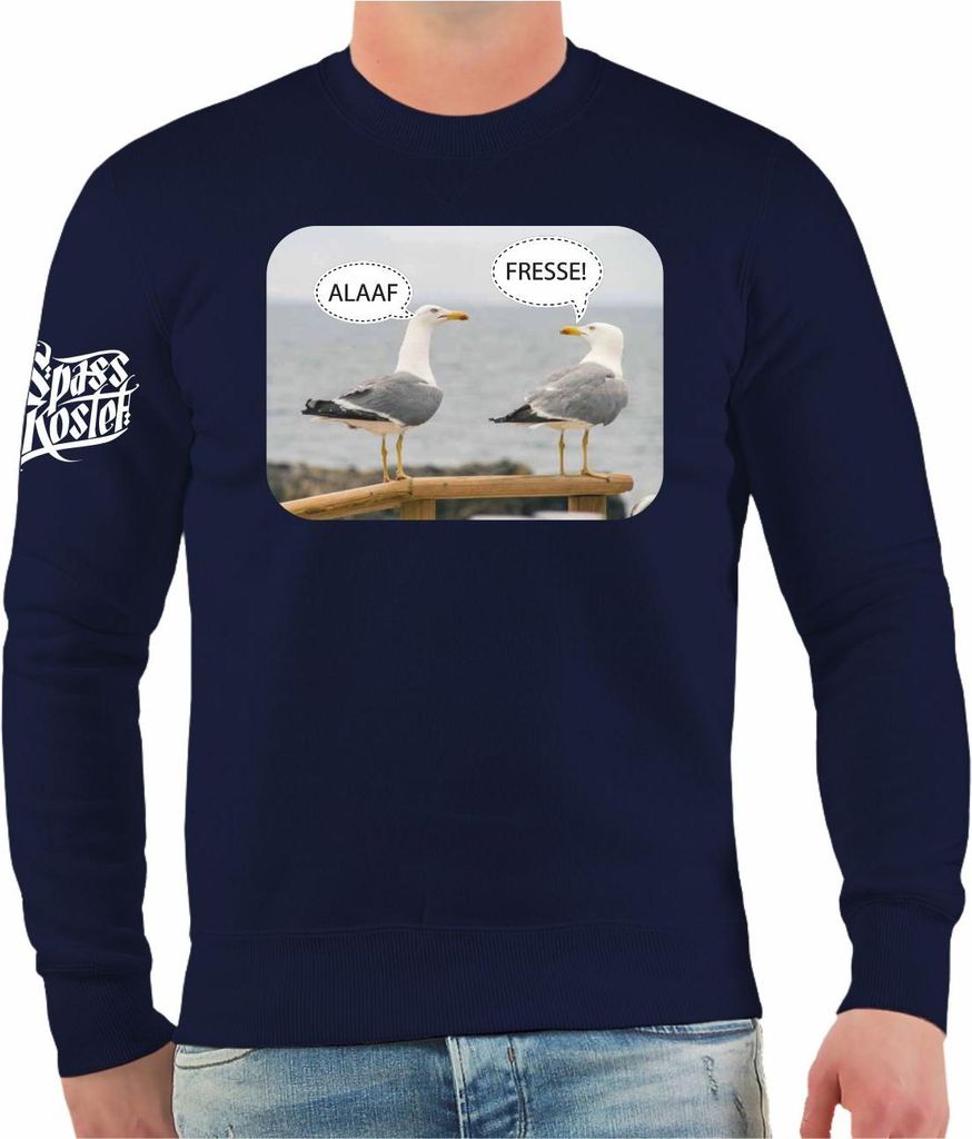 Herren Sweatshirt Norddeutschland Alaaf FRESSE