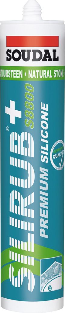 Soudal Neutralsilikon Silirub+ S8800 transparent 300 ml Produktbild 