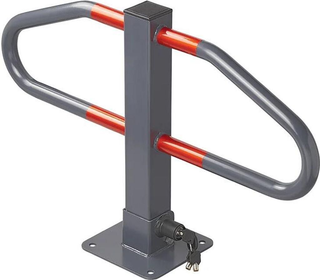 Parkschranke mit integriertem Schloss