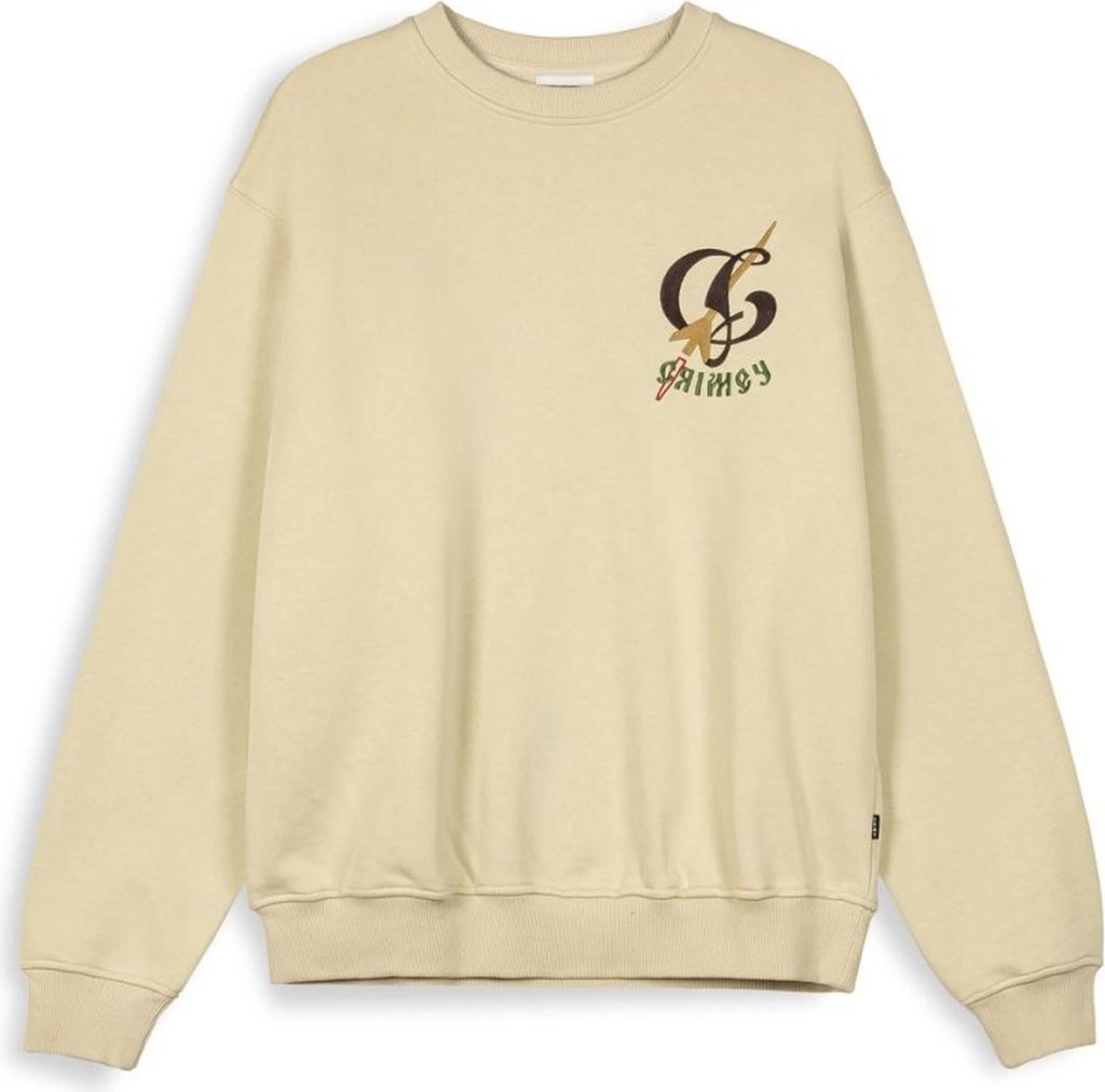Grimey Sweatshirt GSW607-CRM in Beige color size medium