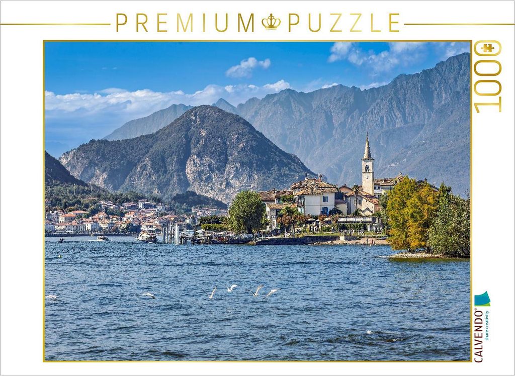 CALVENDO Puzzle Fischerinsel | 1000 Teile Lege-Größe 64x48cm Foto-Puzzle für glückliche Stunden