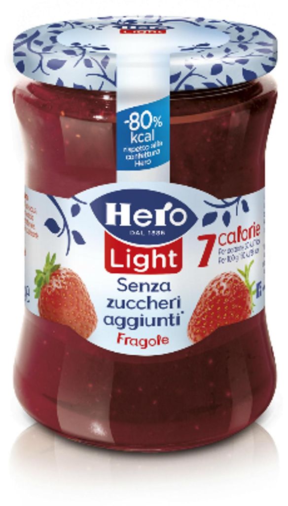 Konfitura truskawkowa bez cukru Hero 280 g Zdjęcie produktu 