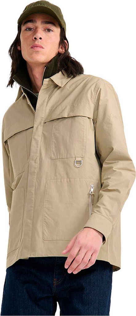 Aigle Ais25mshi002 Langarmhemd Beige 2XL Mann Beige 2XL