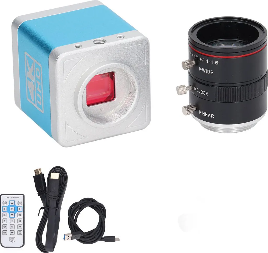 Caméra de Streaming 4K USB avec Objectif Variable 6-12mm et Focus Manuel - 3