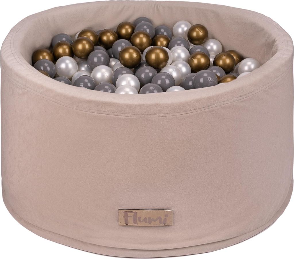 Piscine en mousse Flumi 90x40 cm avec 200 balles ∅7 cm – Image du produit 