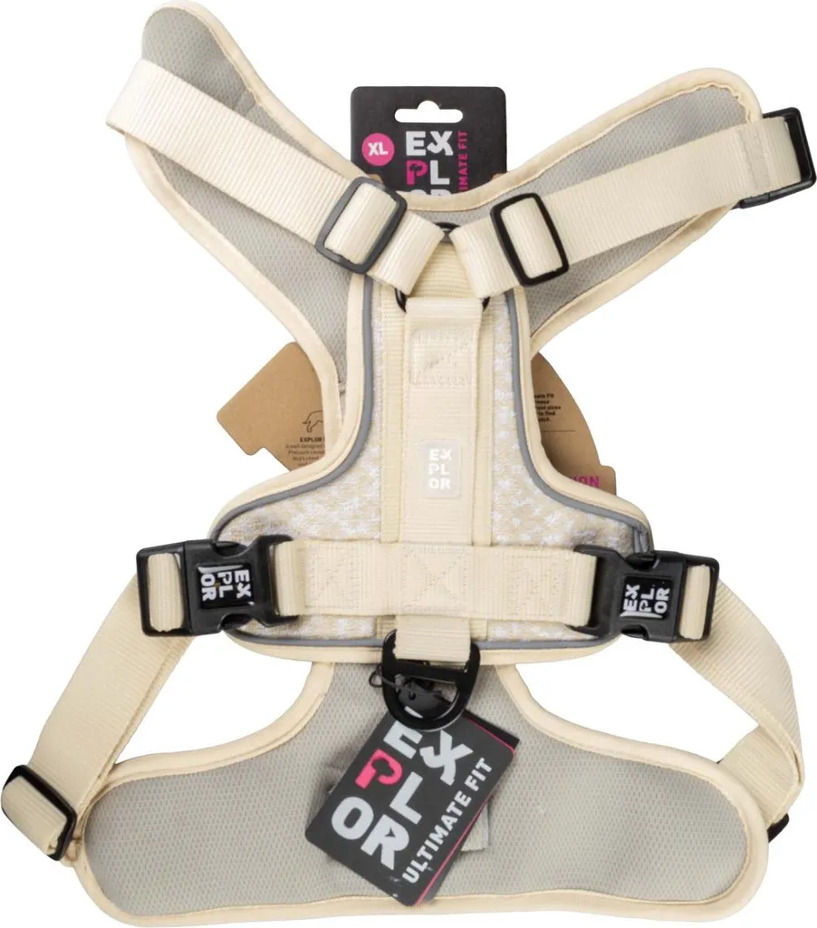 Harnais anti-traction Ultimate Fit Duvo+ EXPLOR XL Blanc Antique