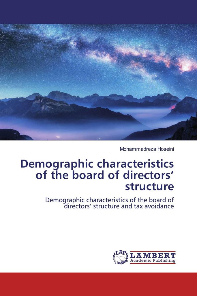 Demographic characteristics of the board of directors' structure