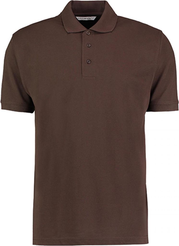 Kustom Kit KK403 | Herren Klassic Polo Shirt Superwash 60° / - Farbe: Chocolate - Größe: L