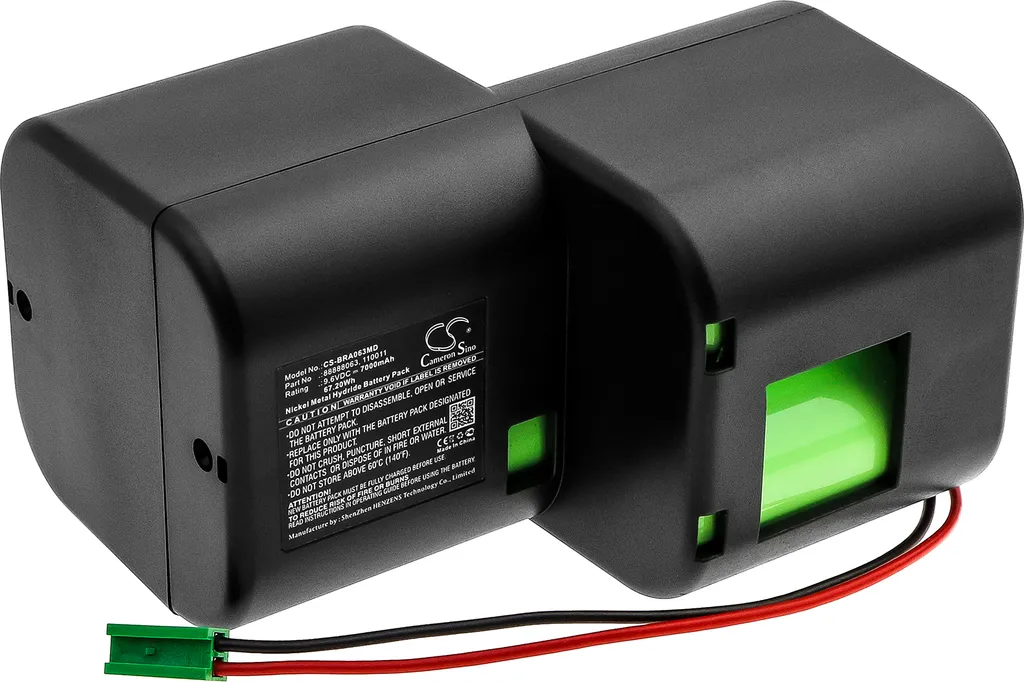Batterie Haute Capacité pour Braun Dropmat Secura Infusion 1800mAh