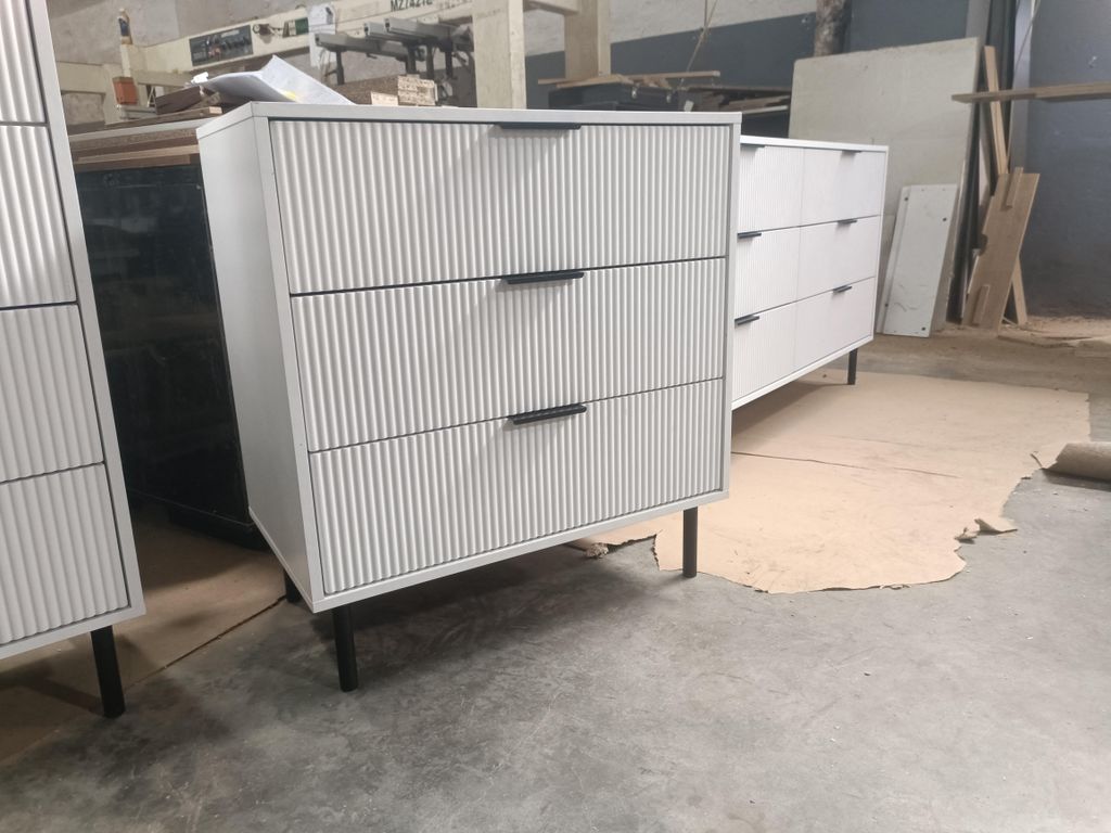 Commode avec tiroirs, meuble d'appoint polyvalent, Image du produit 
