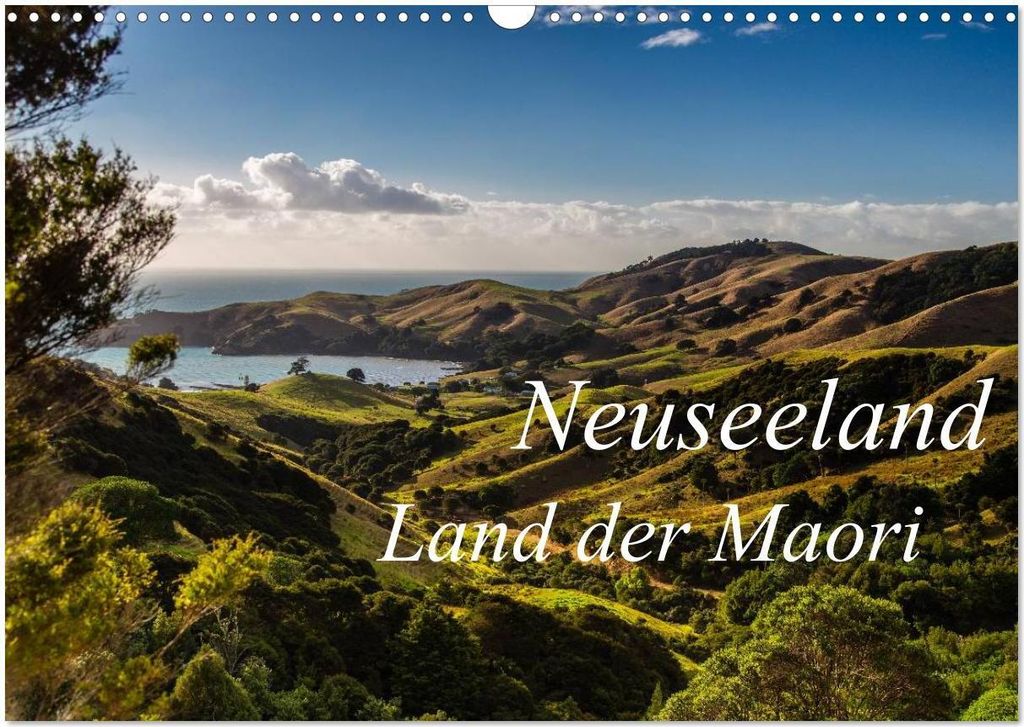 Neuseeland - Land der Maori (Wandkalender 2026 DIN A3 quer), CALVENDO Monatskalender