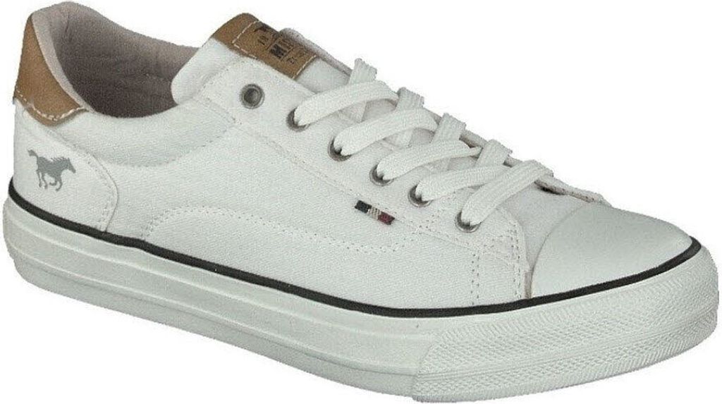 MUSTANG Schnuerhalbschuh Schuhe Damen weiss 39