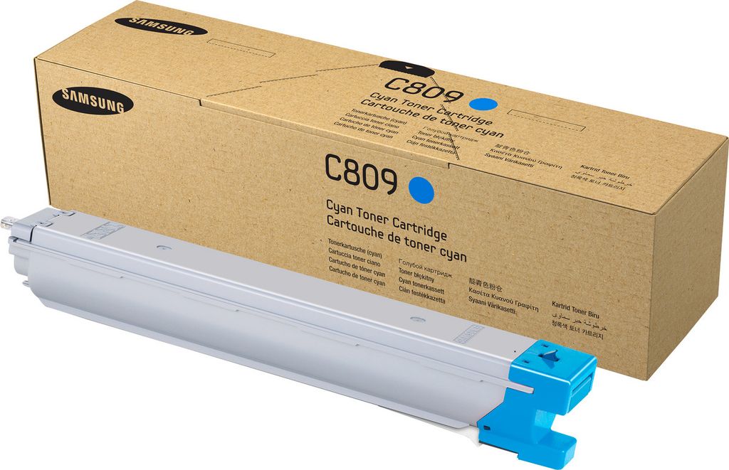 SAMSUNG CLT-C809S Cyan Toner Cartridge Produktbild 