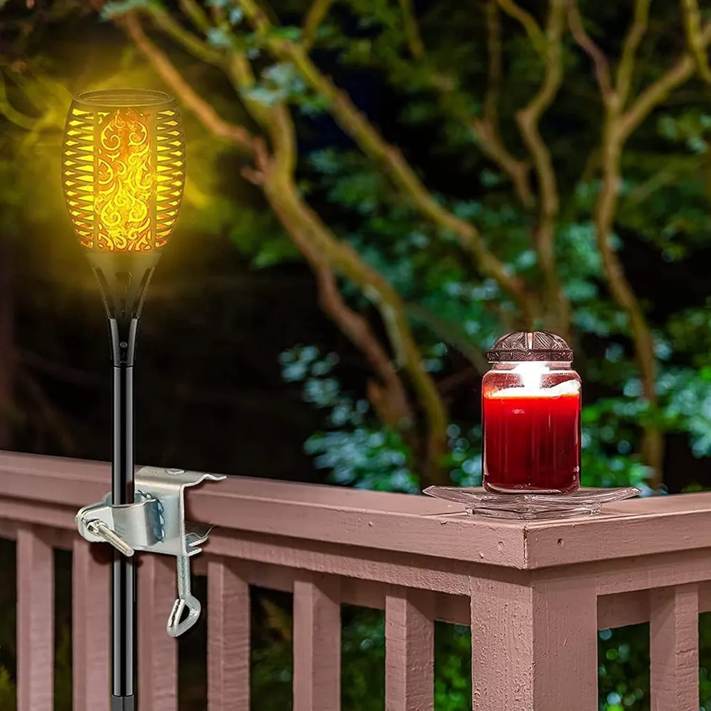 Support de Parasol Pince Table et Balcon - Acier Fixation Facile