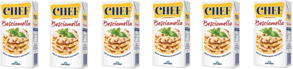 6x Parmalat Chef Besciamella Klassisches Bechamel Sauce zum Produktbild 