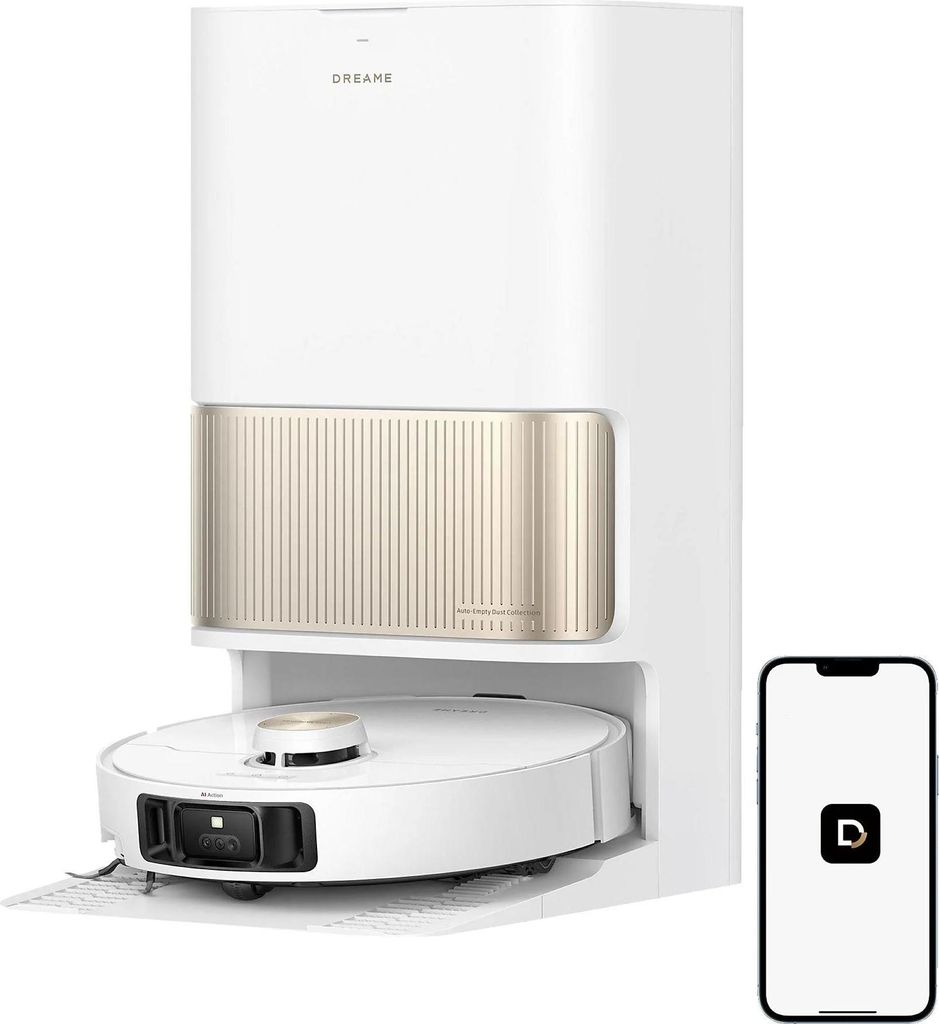 dreame L40s Pro Ultra weiß Saugroboter mit Wischfunktion, Produktbild 