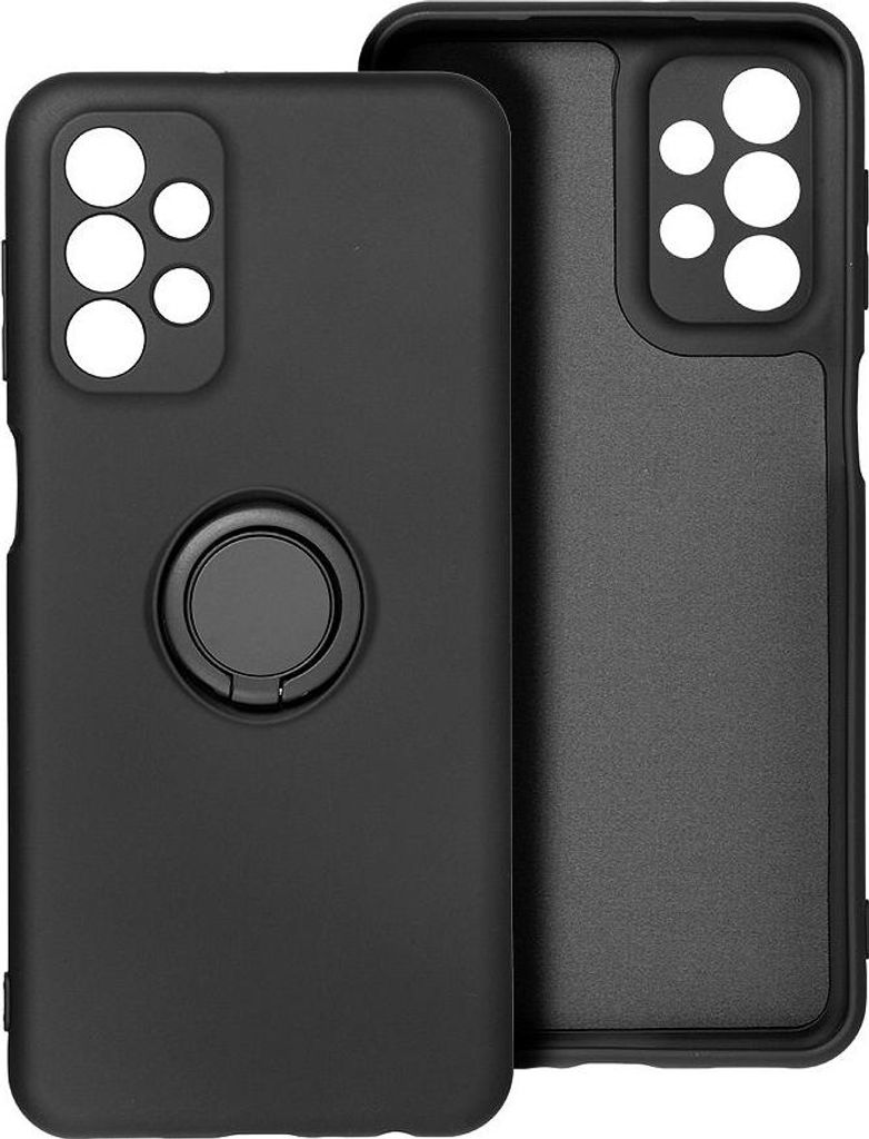 Case passend für Samsung A57 5G Silicone Ring black
