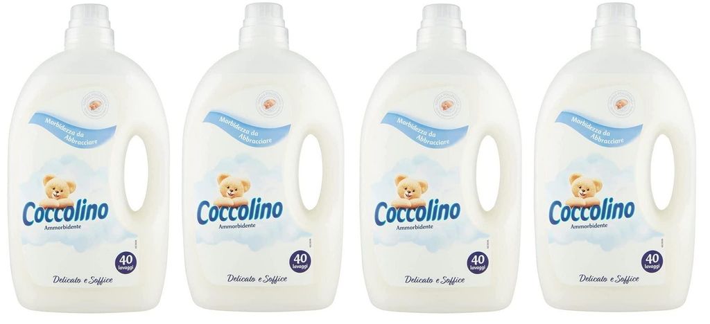 4x Coccolino Ammorbidente Diluito Delicato e Soffice Produktbild 