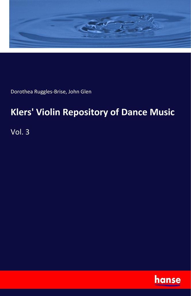 Klers' Violin Repository of Dance Music