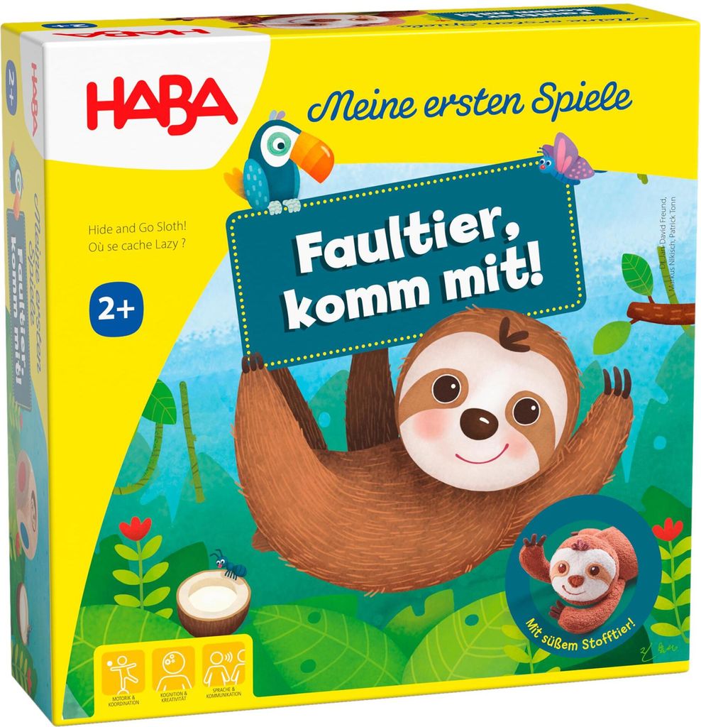 Meine ersten Spiele - Faultier, komm mit! Produktbild 