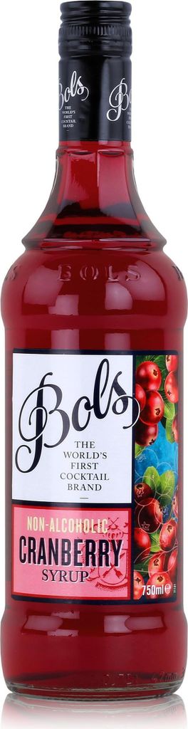 Bols Sirup Cranberry 0,75L - Cocktails Milchshakes Produktbild 