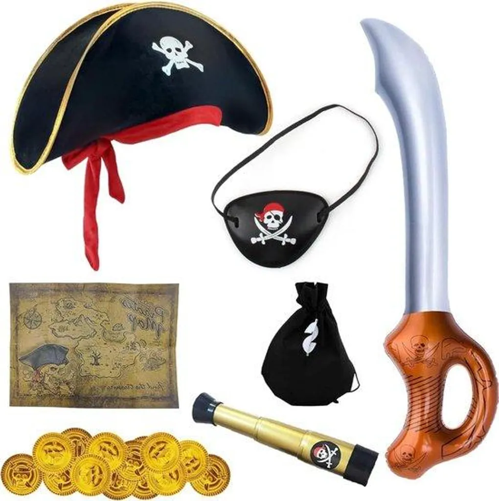 Panoplie pirate enfant : fini les accessoires manquants avec ce set 24h