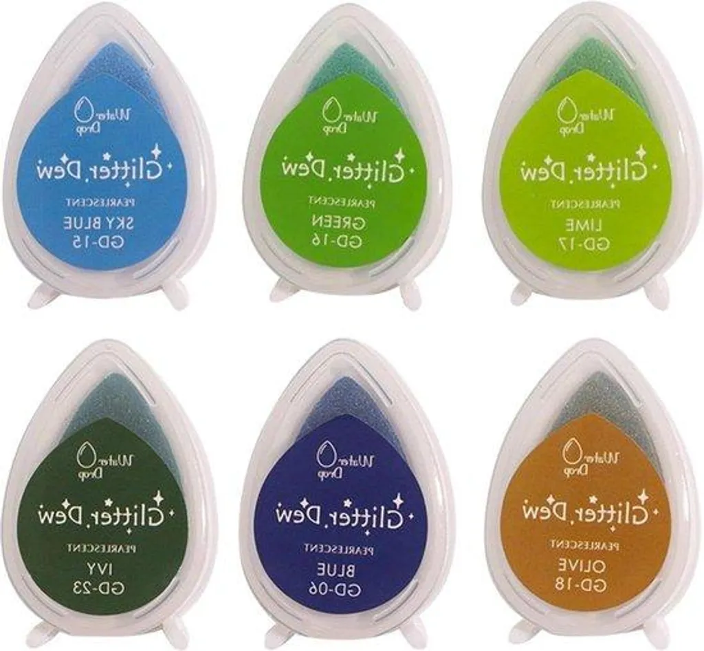 Kit de tampons encreurs rechargeables pour dessin et peinture nomade