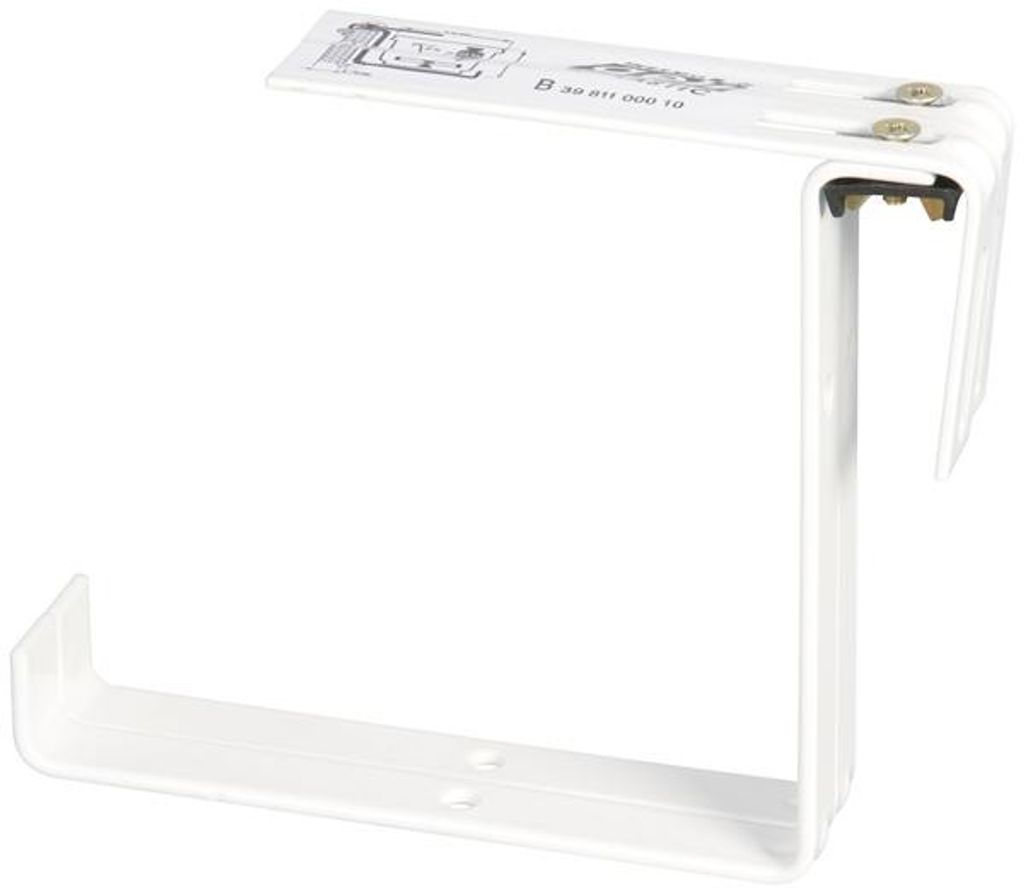 Blumenkastenhalter geli Typ B 1-fach verstellbar für Produktbild 