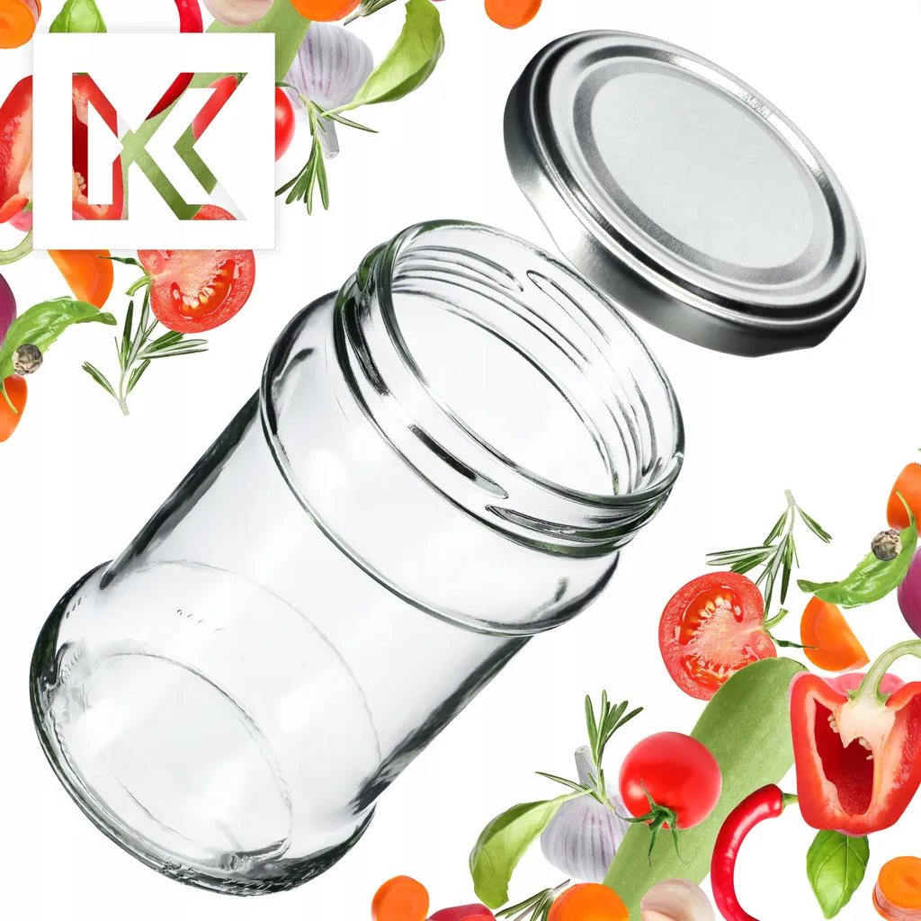 Set Vasetti Vetro KADAX 315ml fi66 per Conserve e Bomboniere Fai da Te - 4