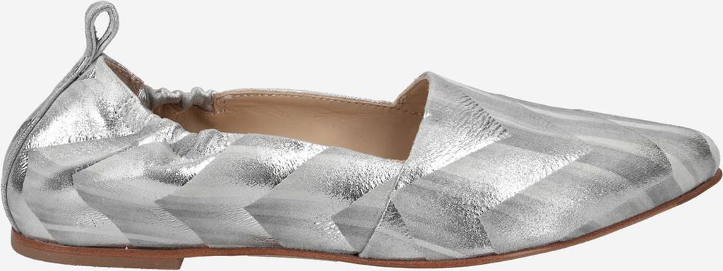 Maripé SABINE V.5 GREY, Slipper & Mokassin in Grau / Silber für Damen, Größe 38