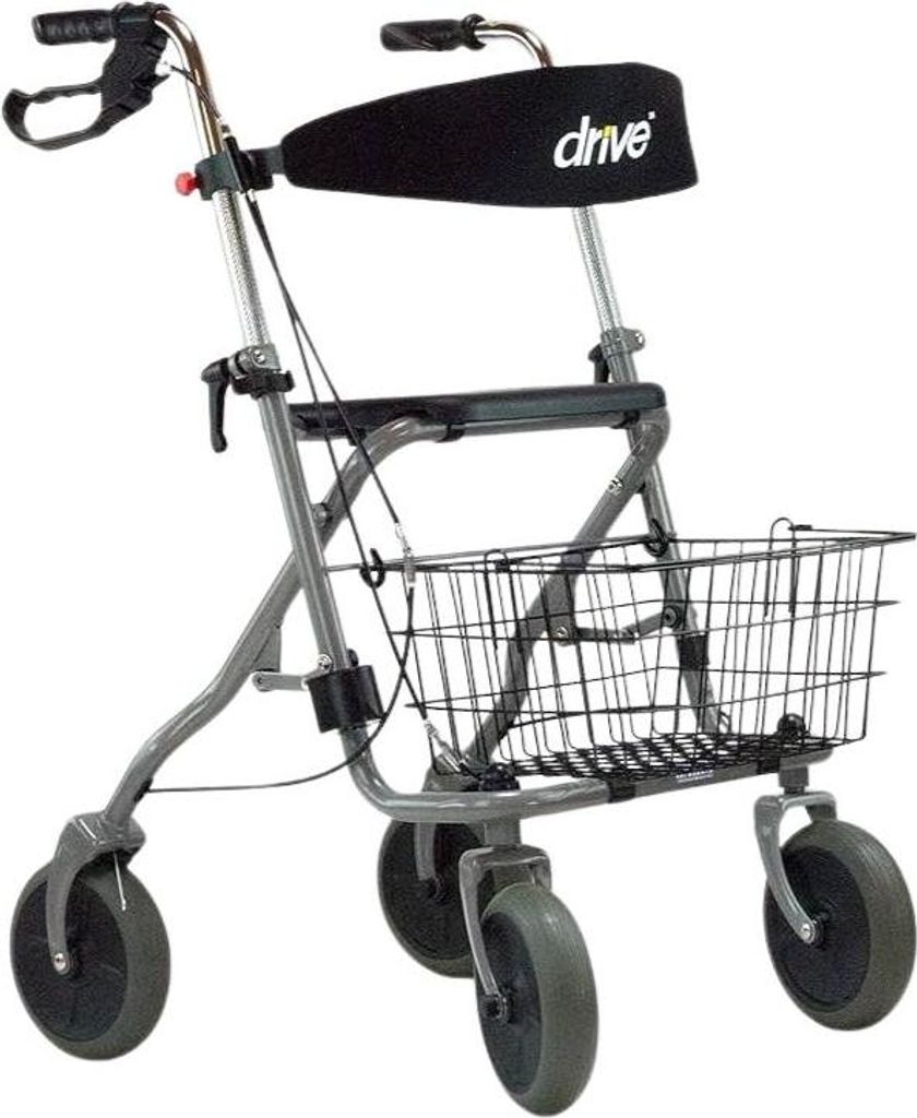 Drive Medical Migo Rollator mit Rückengurt, aus Stahl, 4 Produktbild 