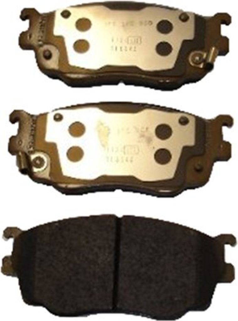 Japanparts PA-318AF Bremsbelagsatz, Scheibenbremse - (4-teilig)