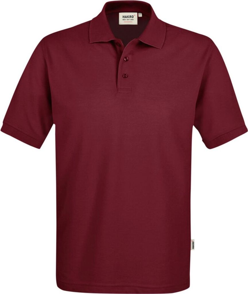 HAKRO Poloshirt Mikralinar 816, weinrot, 6XL